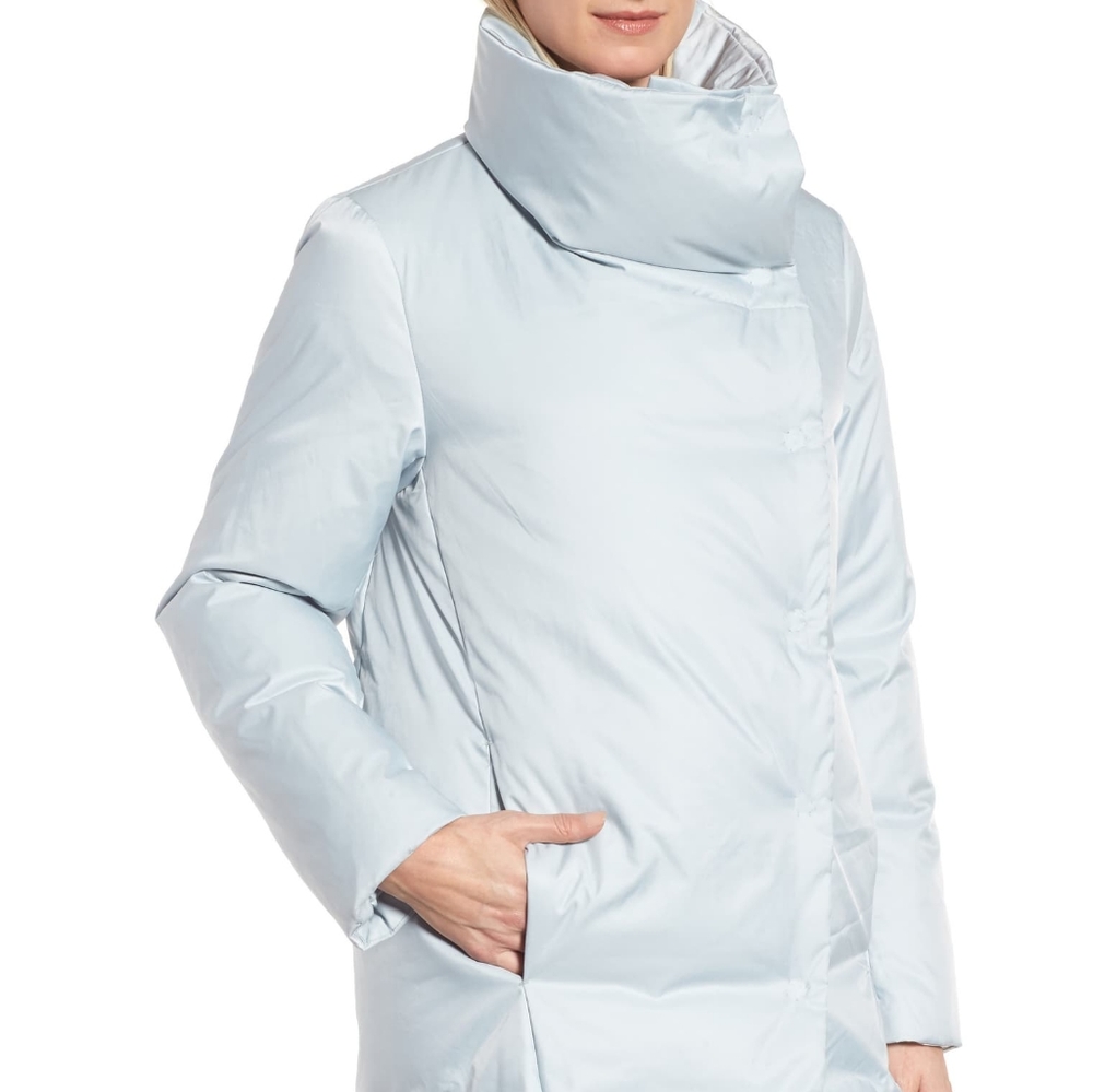 Donna Karan NY Asymmetrical Down Coat